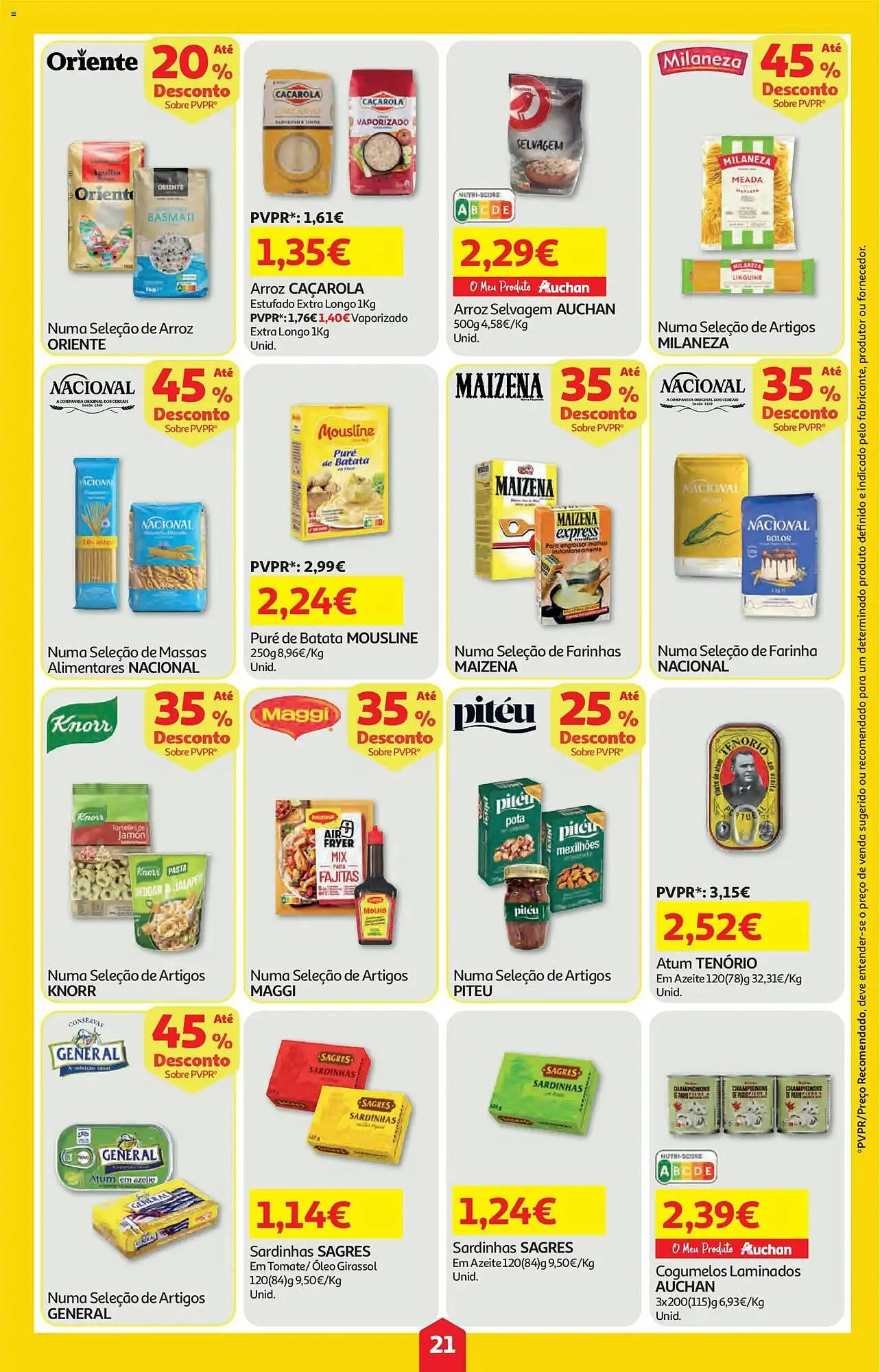 Folheto Folheto Auchan de 12 de março até 19 de março 2026 - Pagina 21