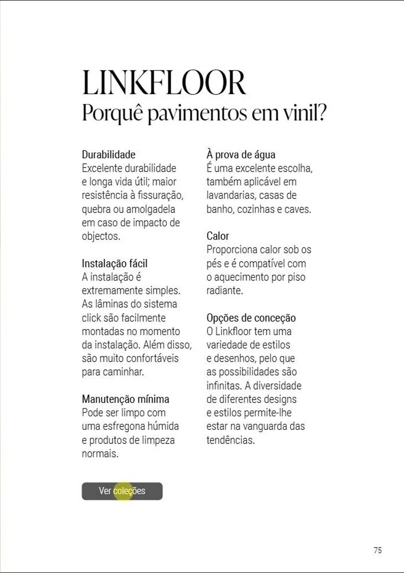 Folheto Folheto Porcelanosa de 7 de fevereiro até 31 de dezembro 2025 - Pagina 75