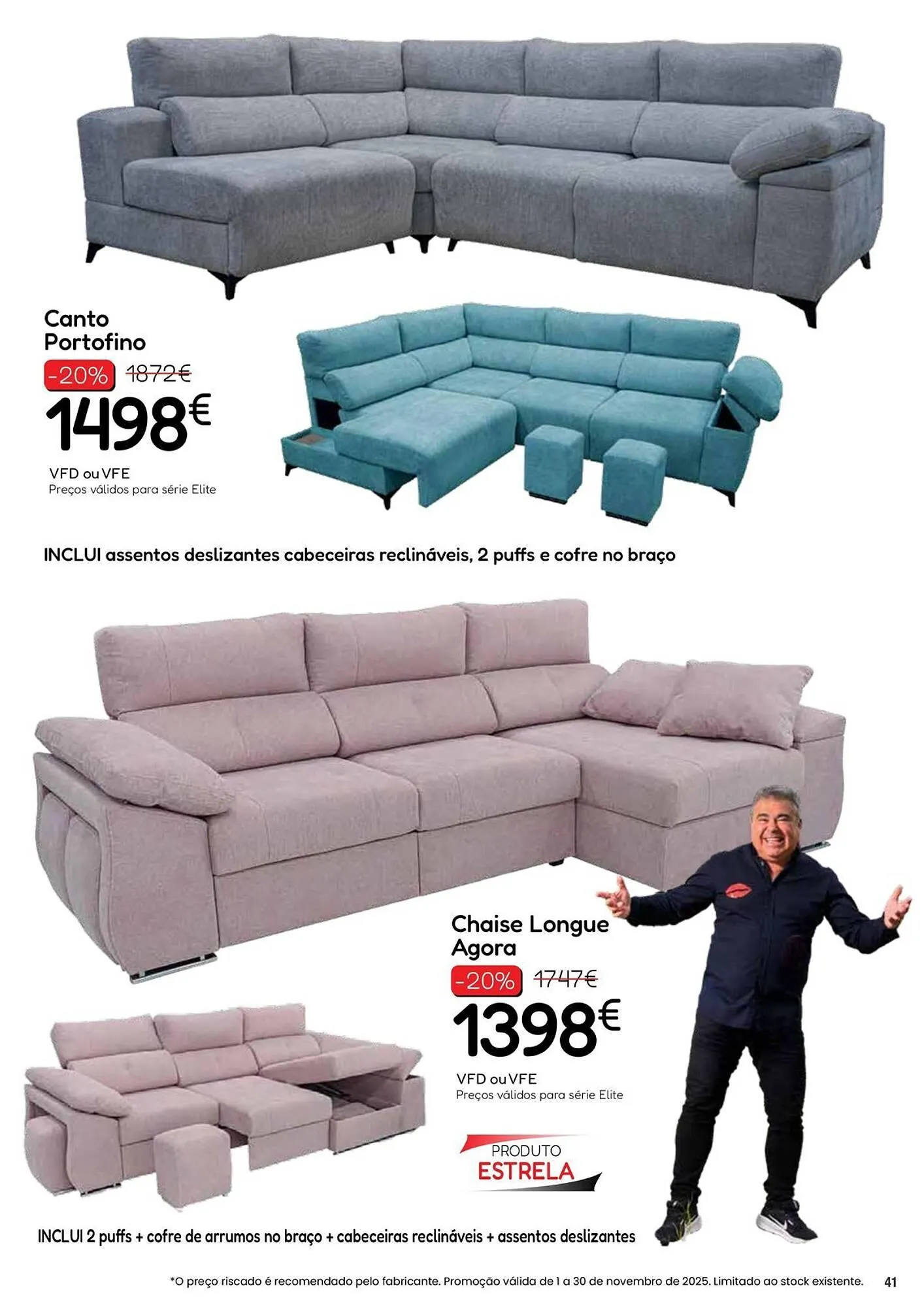 Folheto Folheto Hiper Centro do Móvel de 4 de novembro até 30 de novembro 2025 - Pagina 41