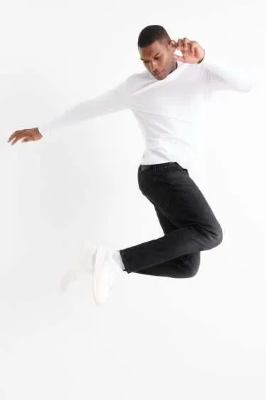 Slim tapered jeans - Flex - LYCRA® ADAPTIV Fiber