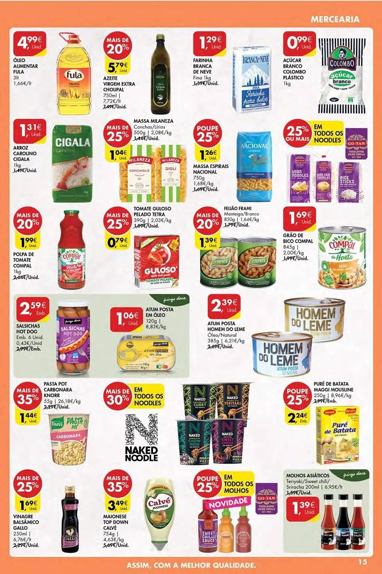 Folheto Folheto Pingo Doce de 13 de março até 19 de março 2025 - Pagina 15