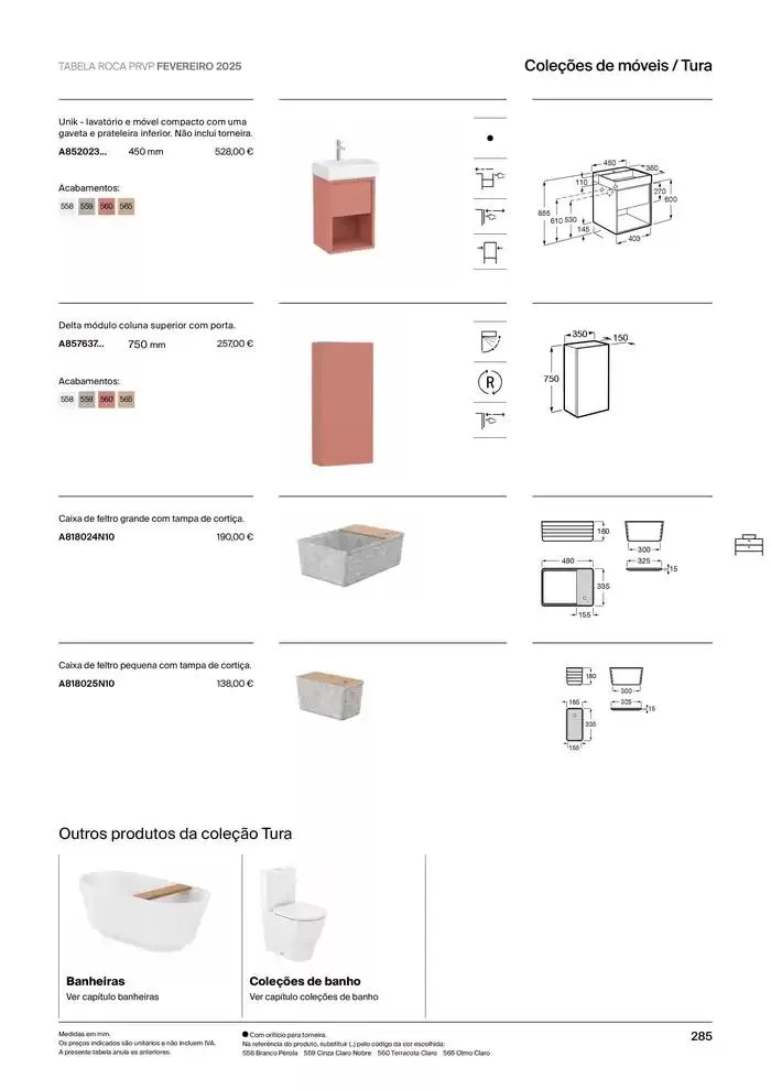 Folheto Soluções de Banho  de 6 de janeiro até 31 de dezembro 2025 - Pagina 287