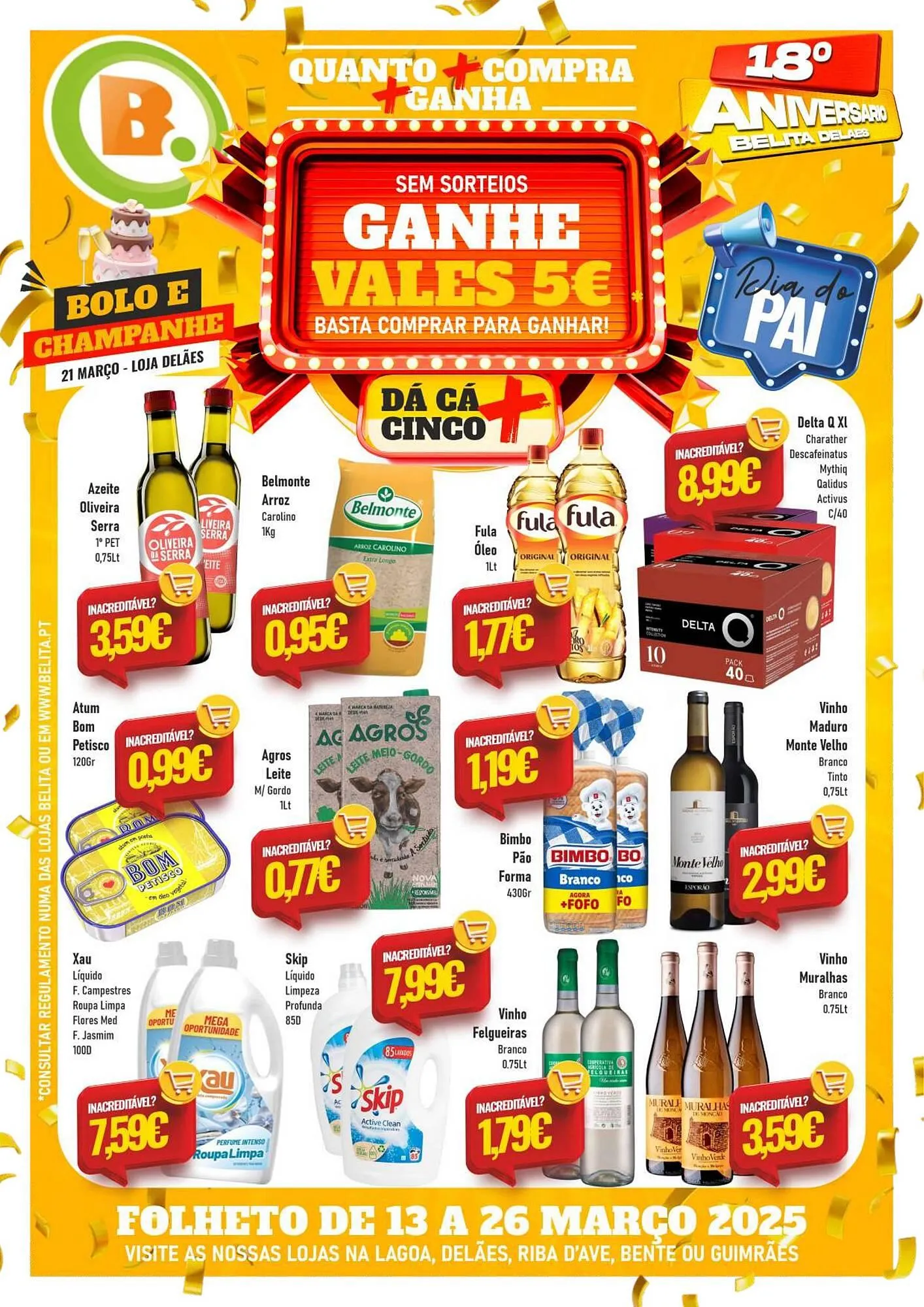 Folheto Folheto Belita de 13 de março até 26 de março 2025 - Pagina 1