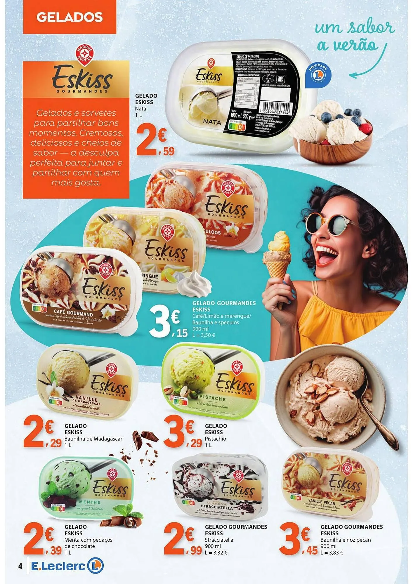 Folheto Folheto E.Leclerc de 1 de julho até 31 de julho 2025 - Pagina 4