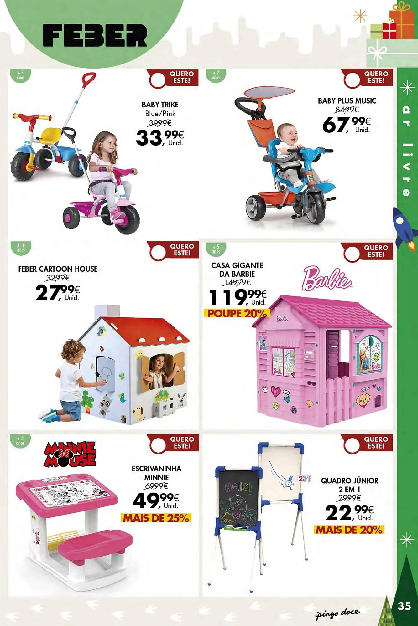 Folheto Folheto Pingo Doce de 16 de novembro até 24 de dezembro 2023 - Pagina 35