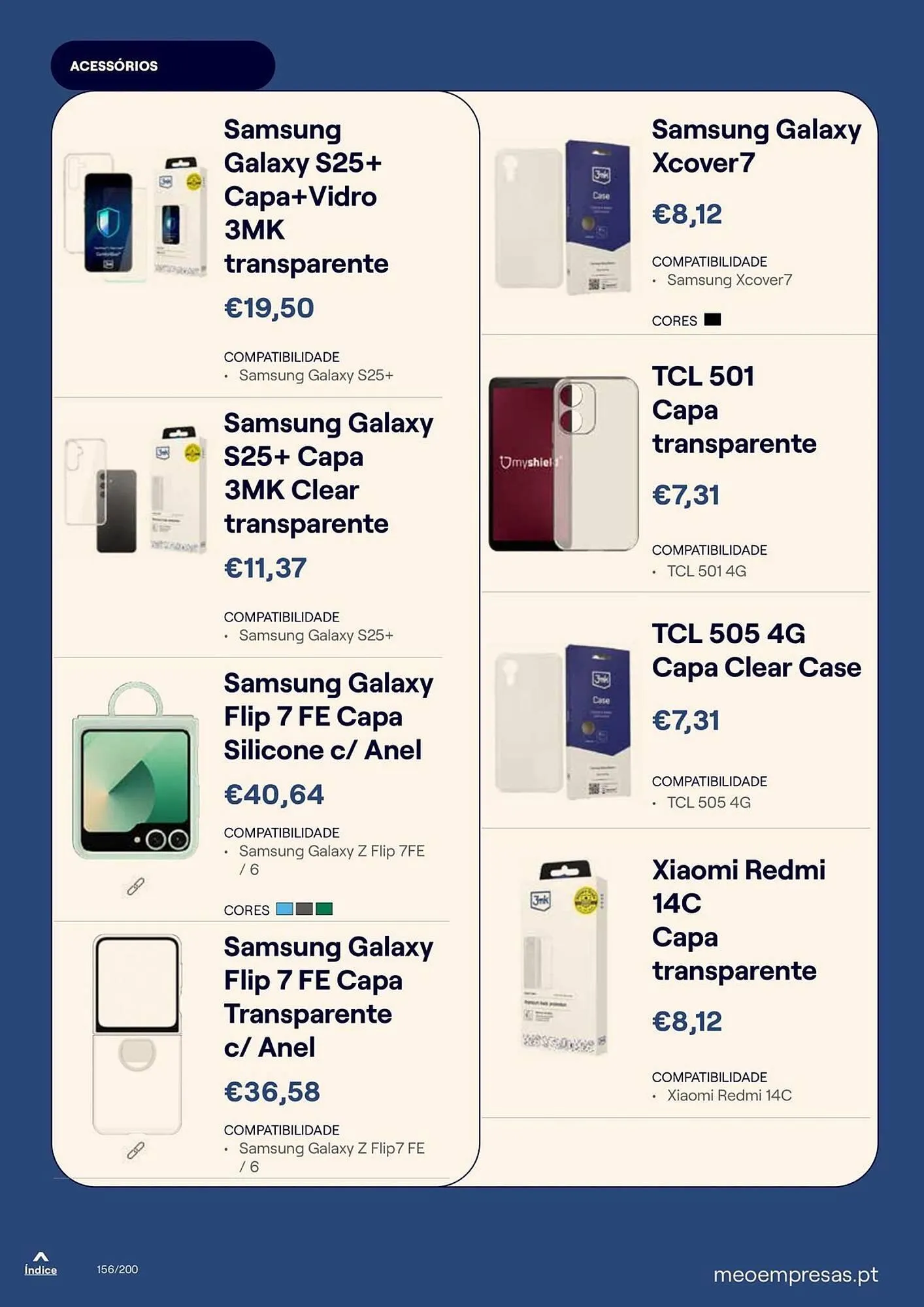 Folheto Catálogo MEO de 25 de setembro até 30 de setembro 2025 - Pagina 156