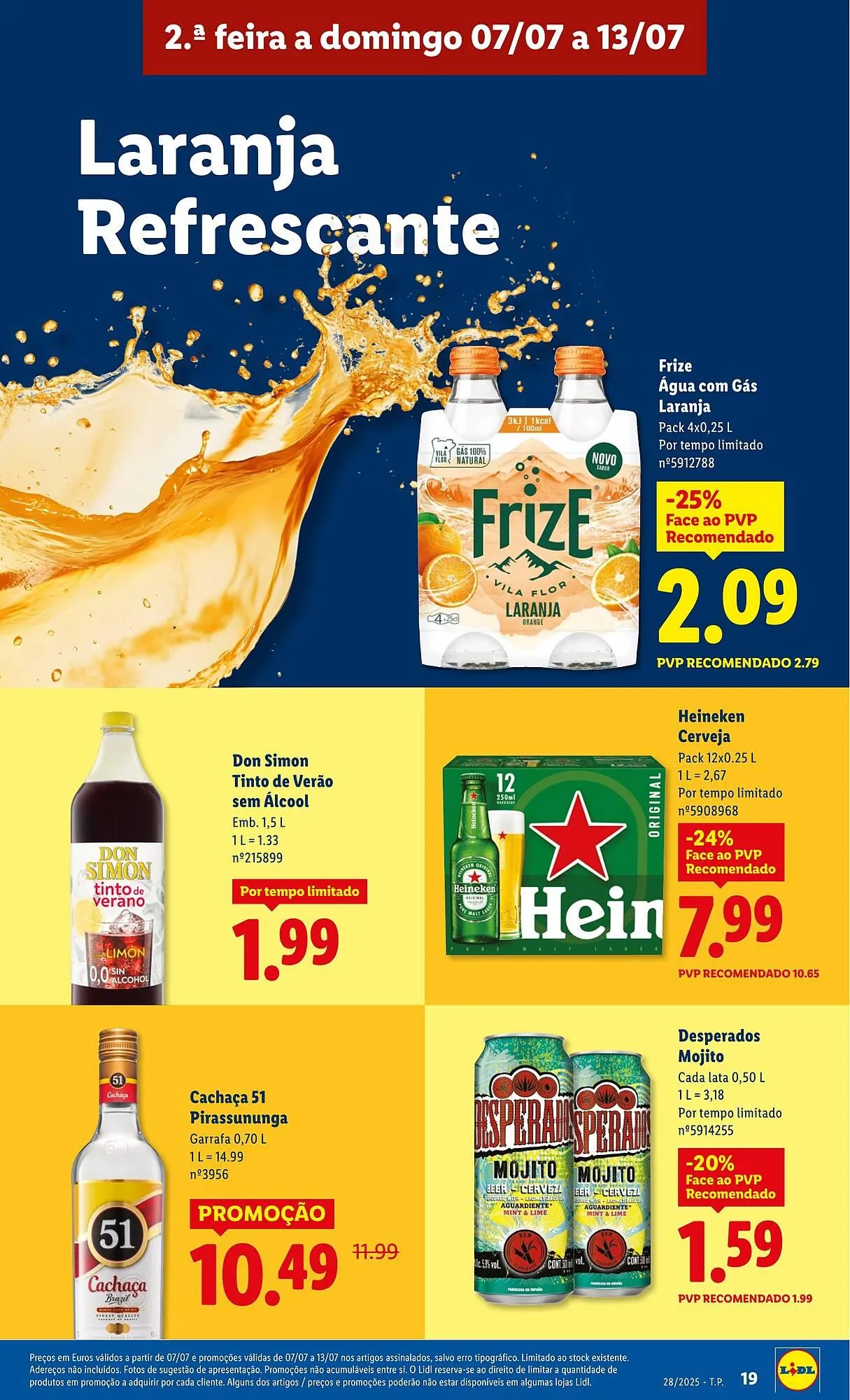 Folheto Folheto Lidl de 7 de julho até 13 de julho 2025 - Pagina 19