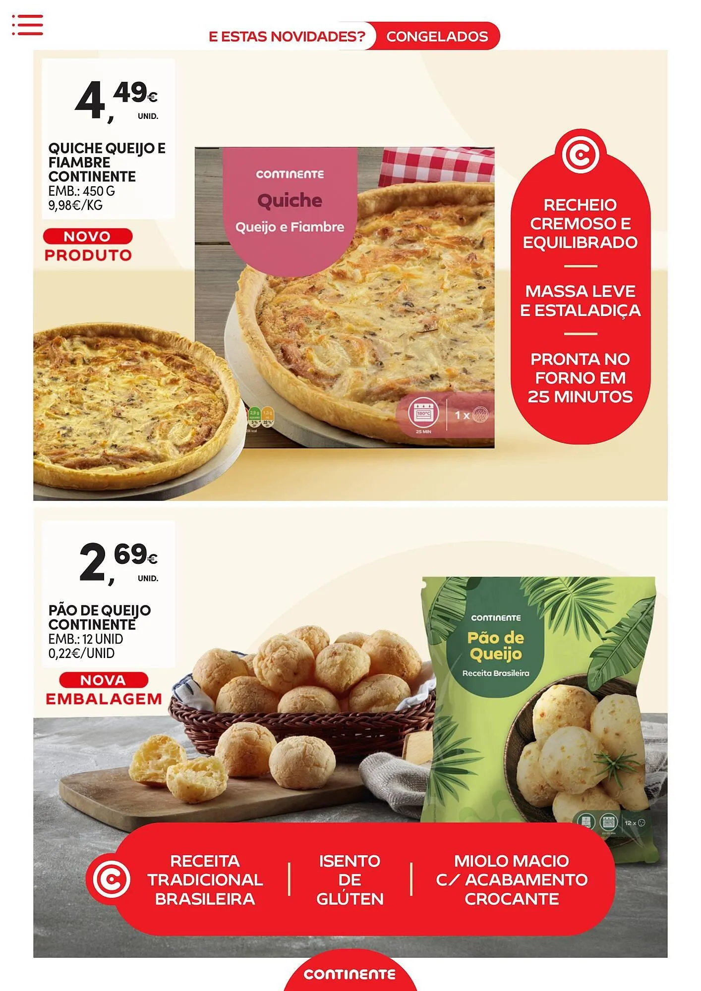 Folheto Folheto Continente de 10 de fevereiro até 1 de março 2026 - Pagina 24