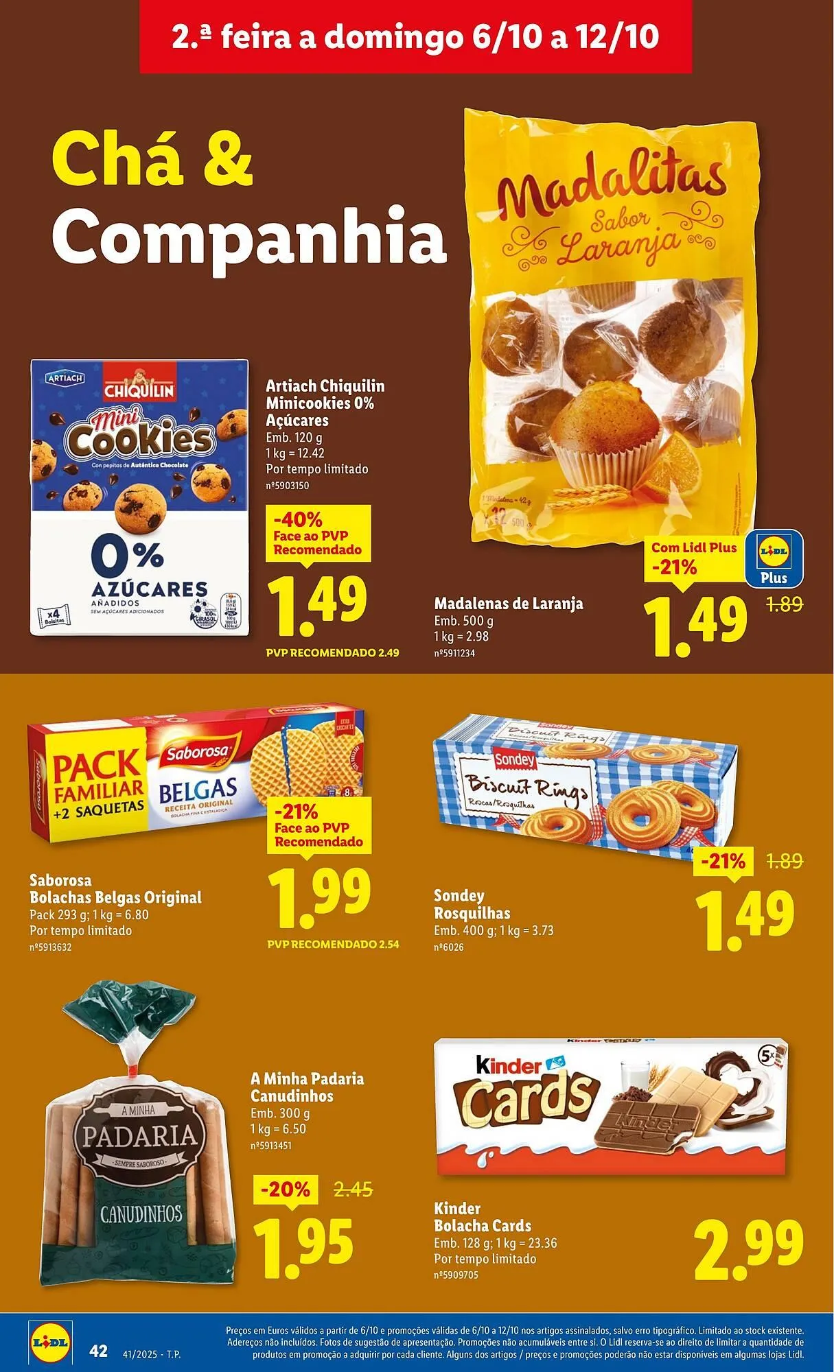 Folheto Folheto Lidl de 6 de outubro até 12 de outubro 2025 - Pagina 42