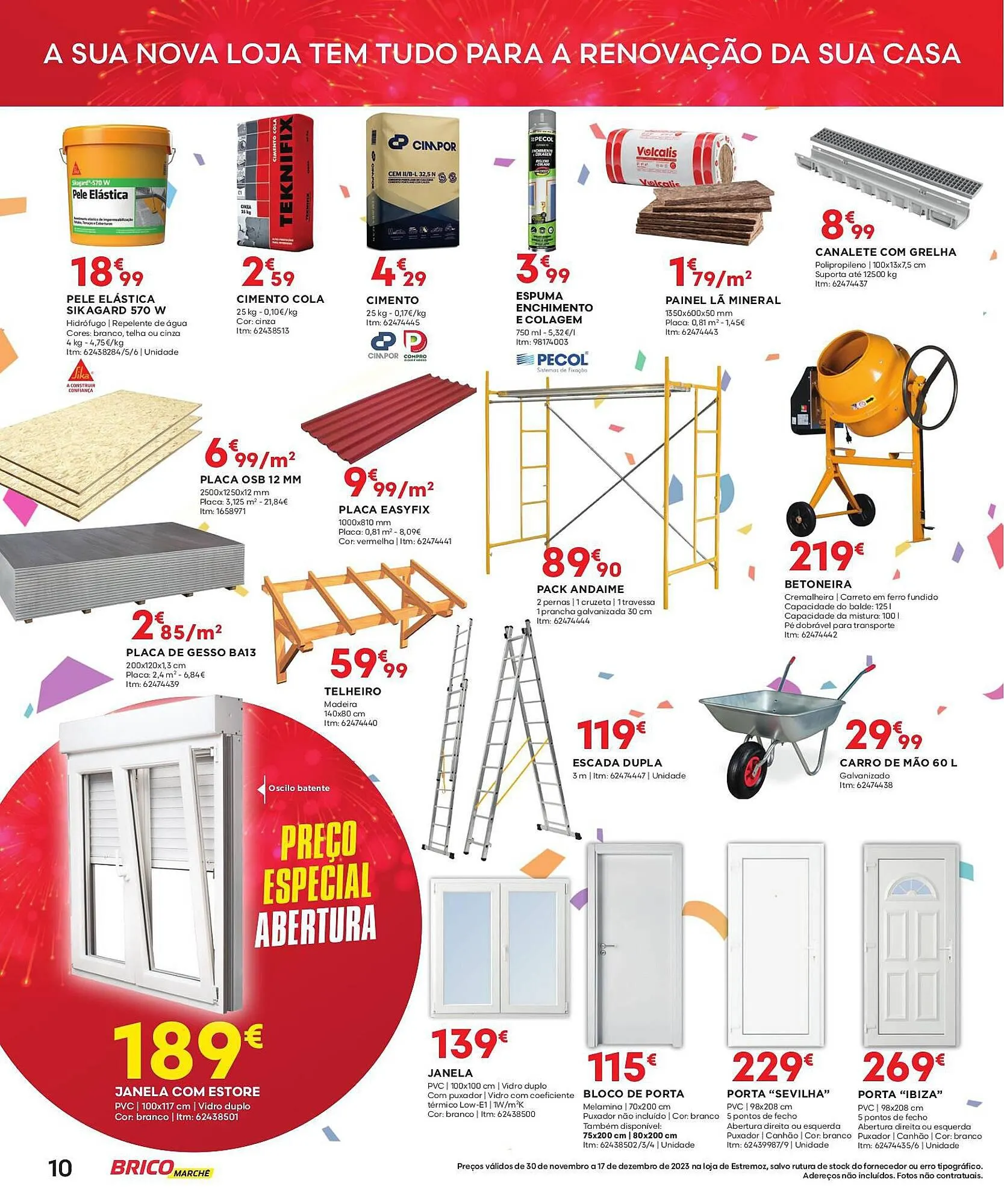 Folheto Folheto Bricomarché de 30 de novembro até 17 de dezembro 2023 - Pagina 10