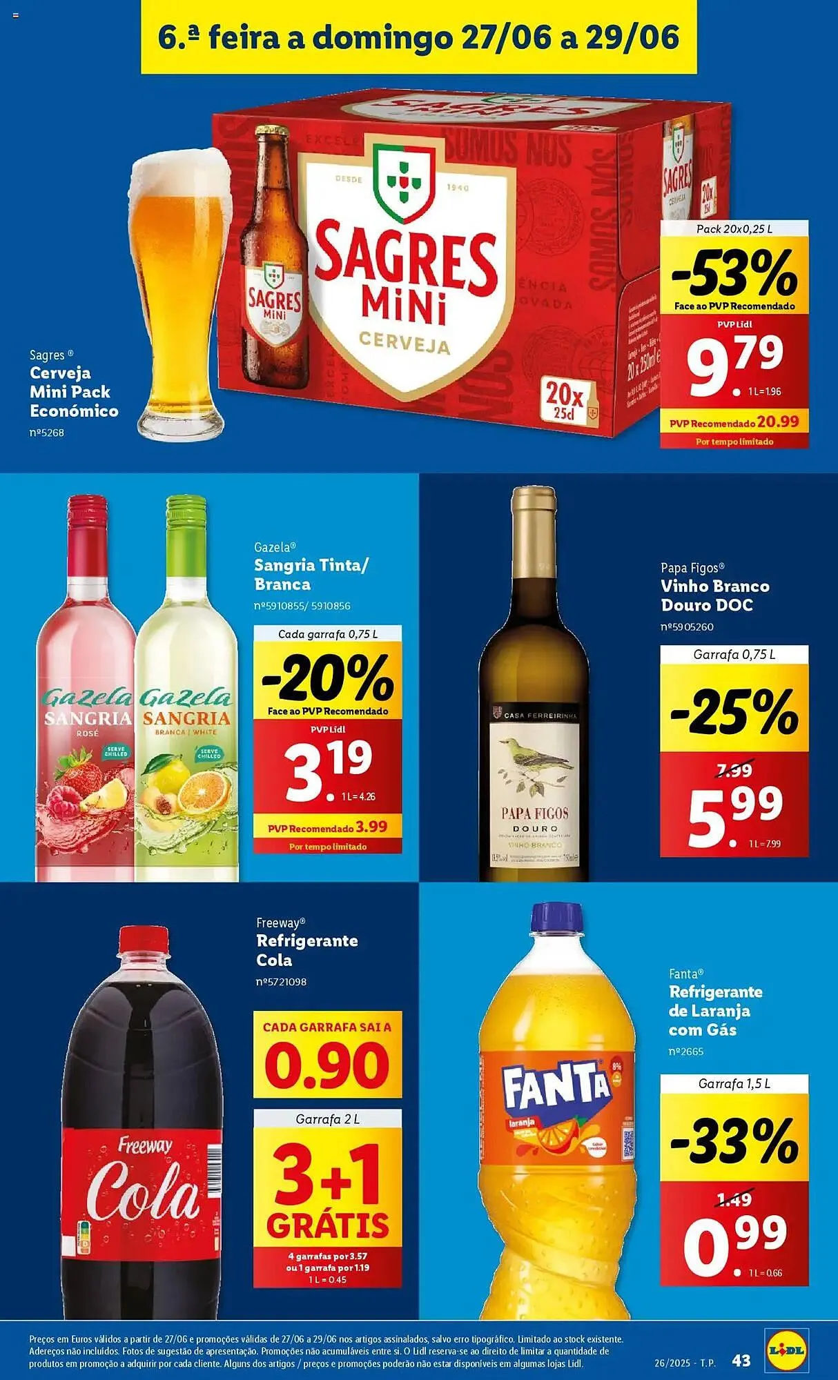 Folheto Folheto Lidl de 23 de junho até 29 de junho 2025 - Pagina 43