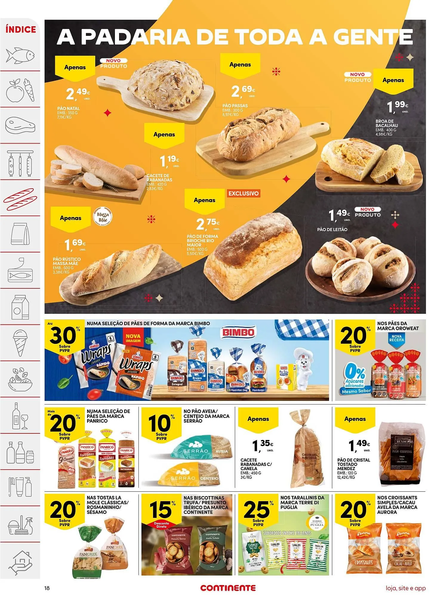 Folheto Folheto Continente de 16 de dezembro até 25 de dezembro 2025 - Pagina 18