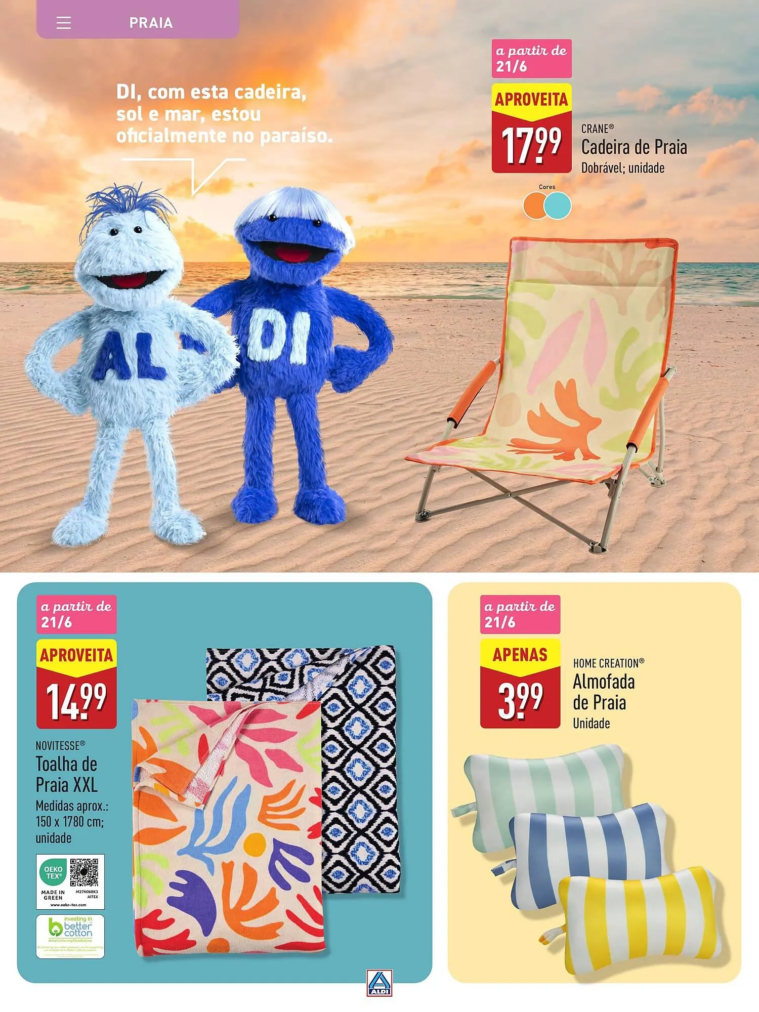 Folheto Folheto ALDI de 9 de junho até 1 de setembro 2025 - Pagina 44
