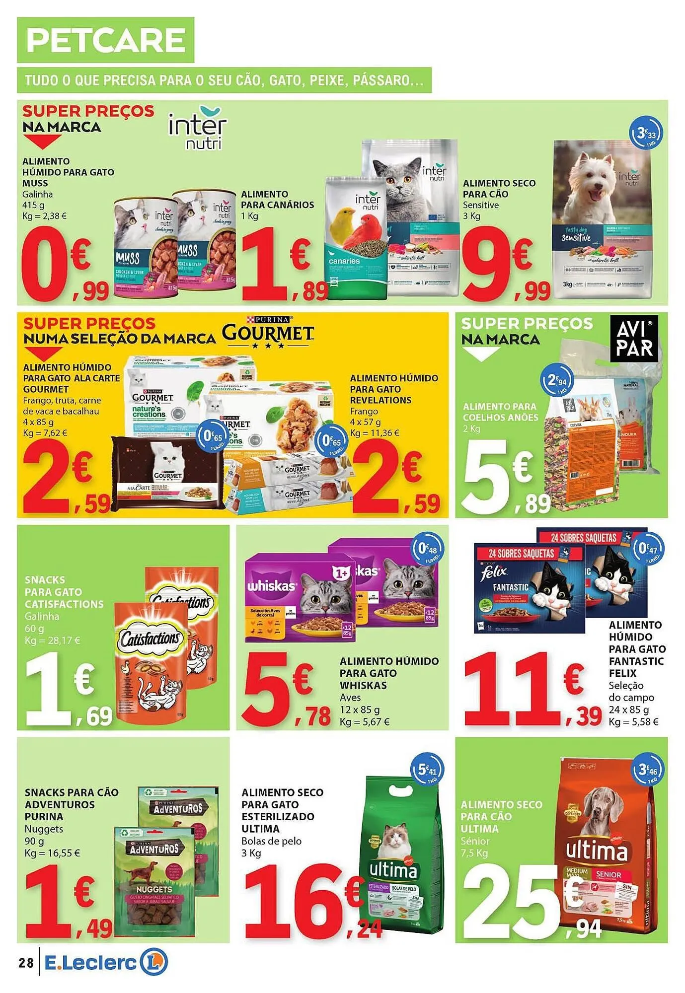 Folheto Folheto E.Leclerc de 5 de junho até 11 de junho 2025 - Pagina 28