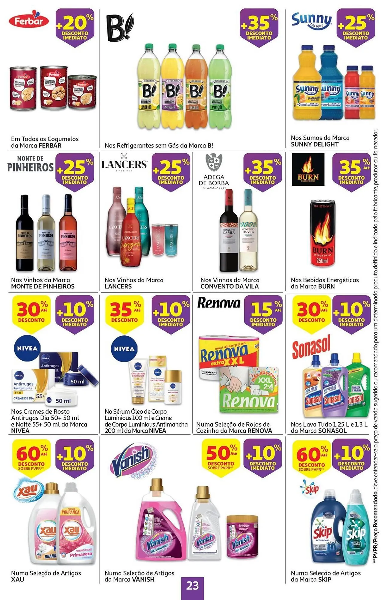 Folheto Folheto Auchan de 27 de março até 10 de abril 2025 - Pagina 23