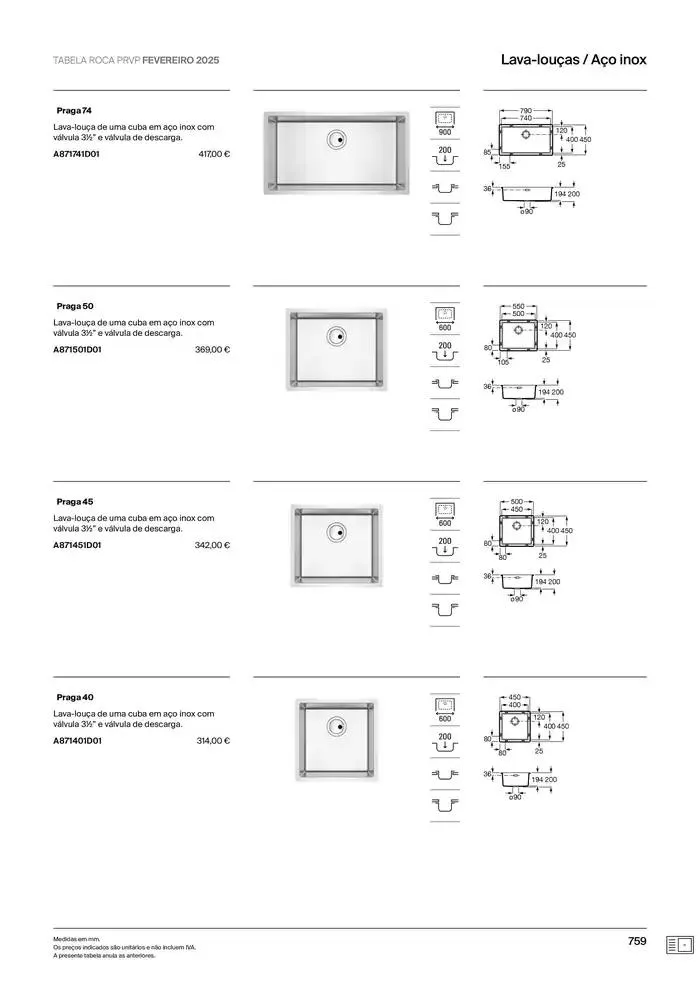 Folheto Soluções de Banho de 6 de janeiro até 31 de dezembro 2025 - Pagina 761