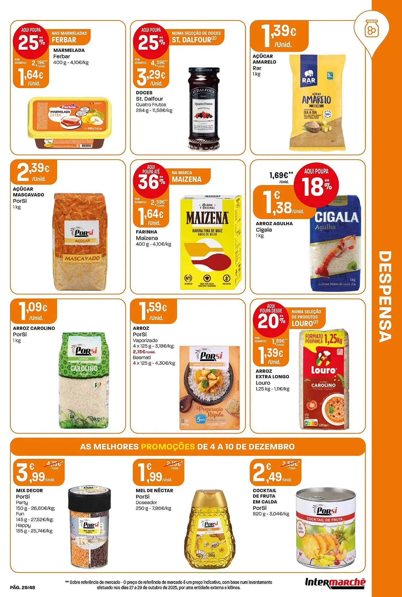 Folheto Folheto Intermarché de 4 de dezembro até 10 de dezembro 2025 - Pagina 29