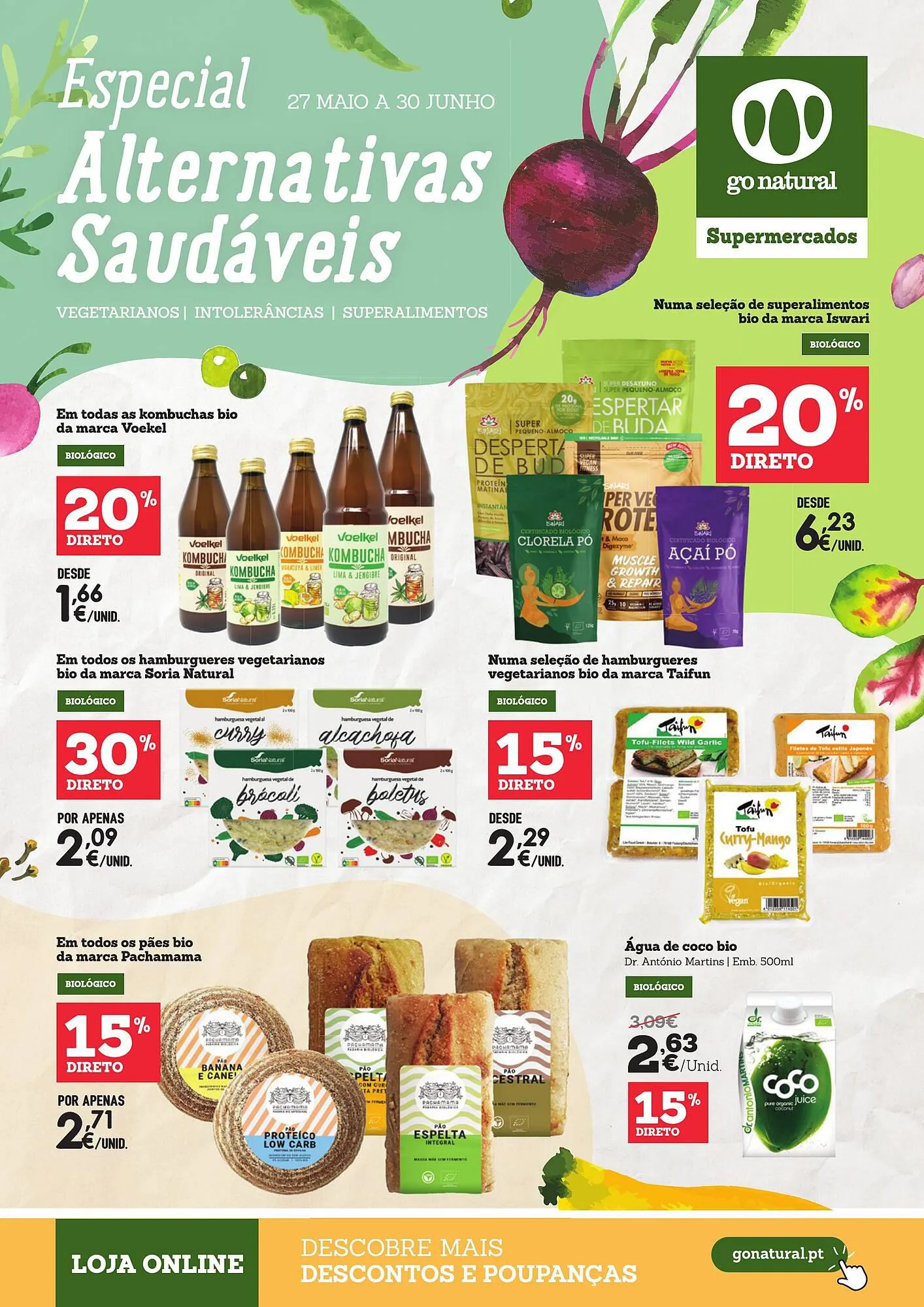 Folheto Go Natural - 1