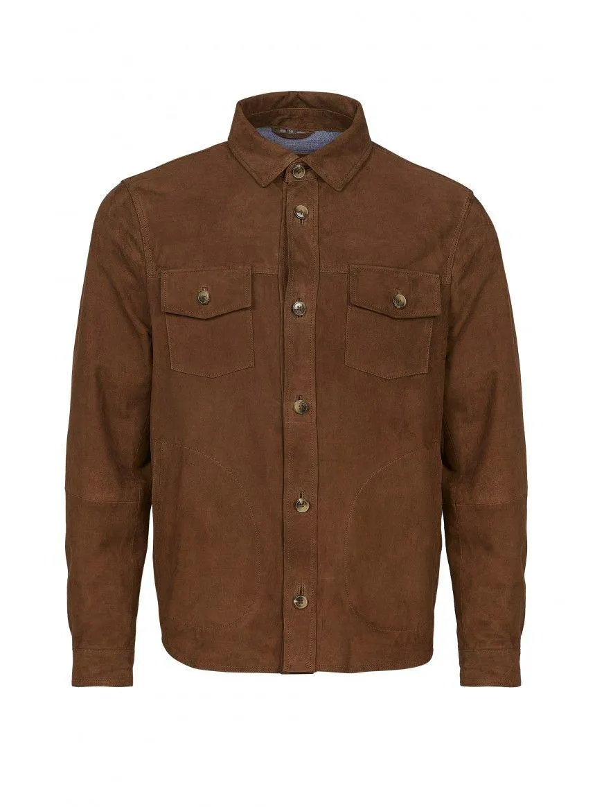 Camisa em pele Dimas