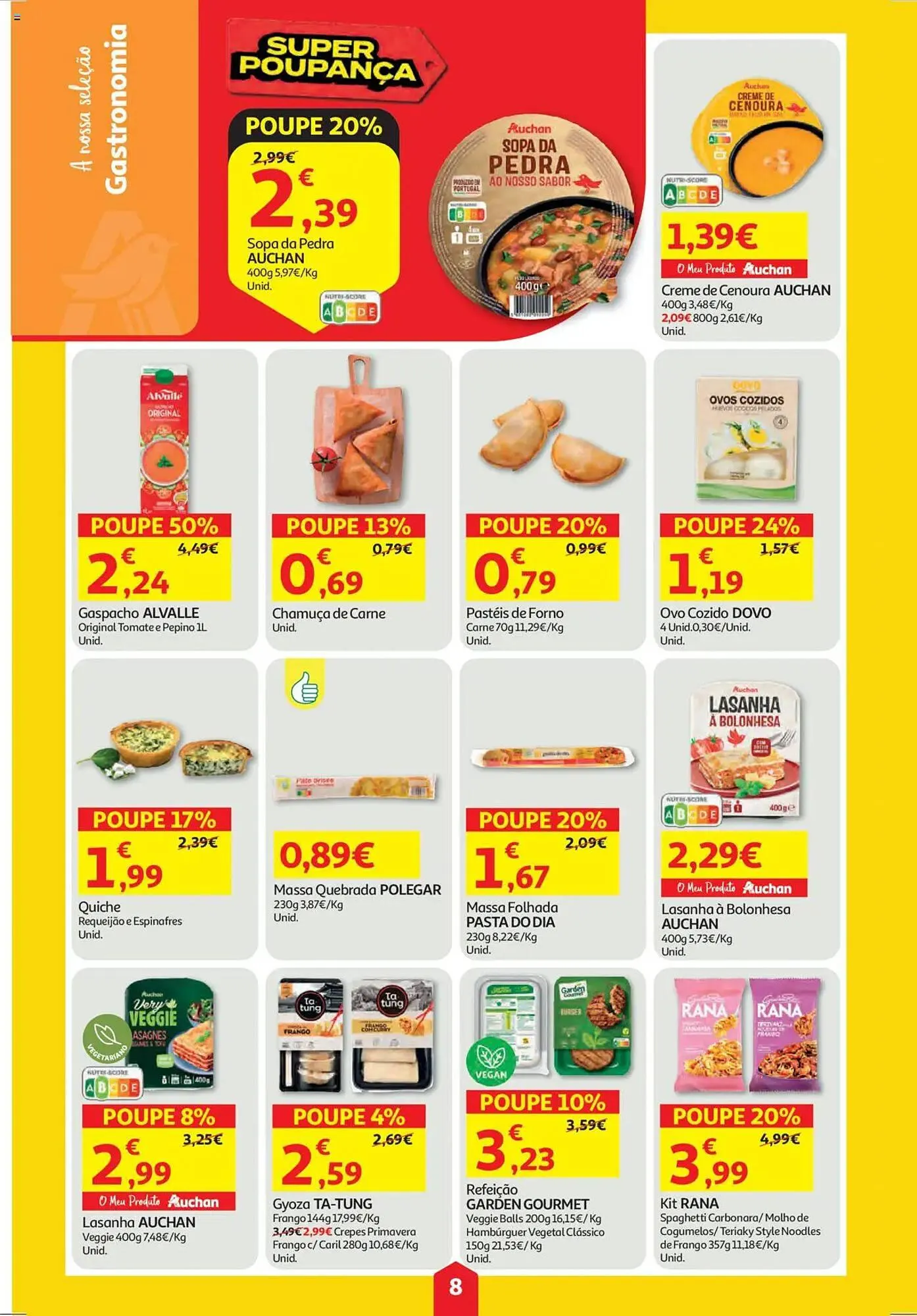 Folheto Folheto Auchan de 2 de outubro até 9 de outubro 2025 - Pagina 8