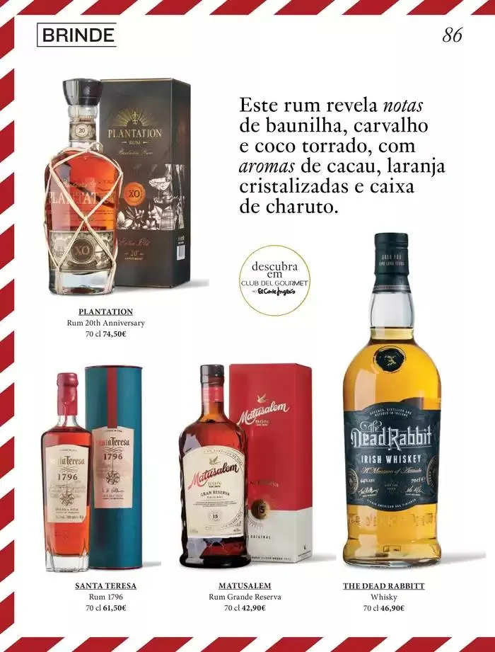 Folheto El Corte Inglés - gourmet magazine de 26 de novembro até 31 de dezembro 2024 - Pagina 86