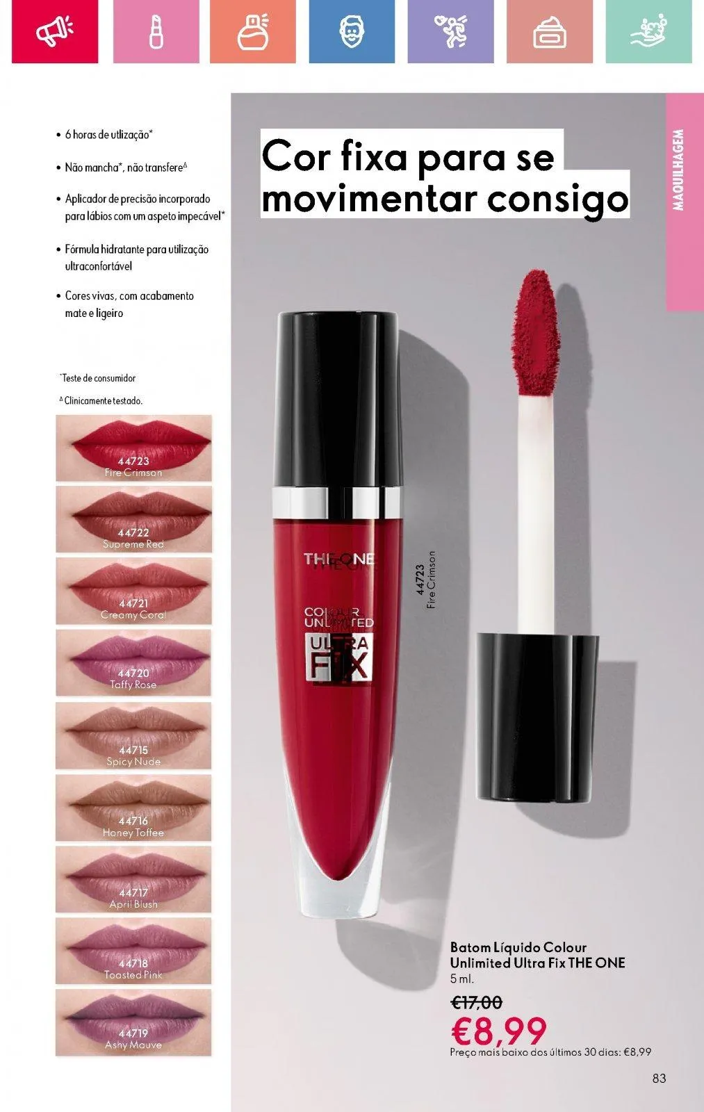 Folheto Folheto de Oriflame até 05.07.2025 de 18 de junho até 5 de julho 2025 - Pagina 83