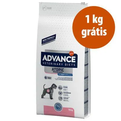 Advance Veterinary Diets 15 kg ração em promoção: 14 kg + 1 kg grátis!