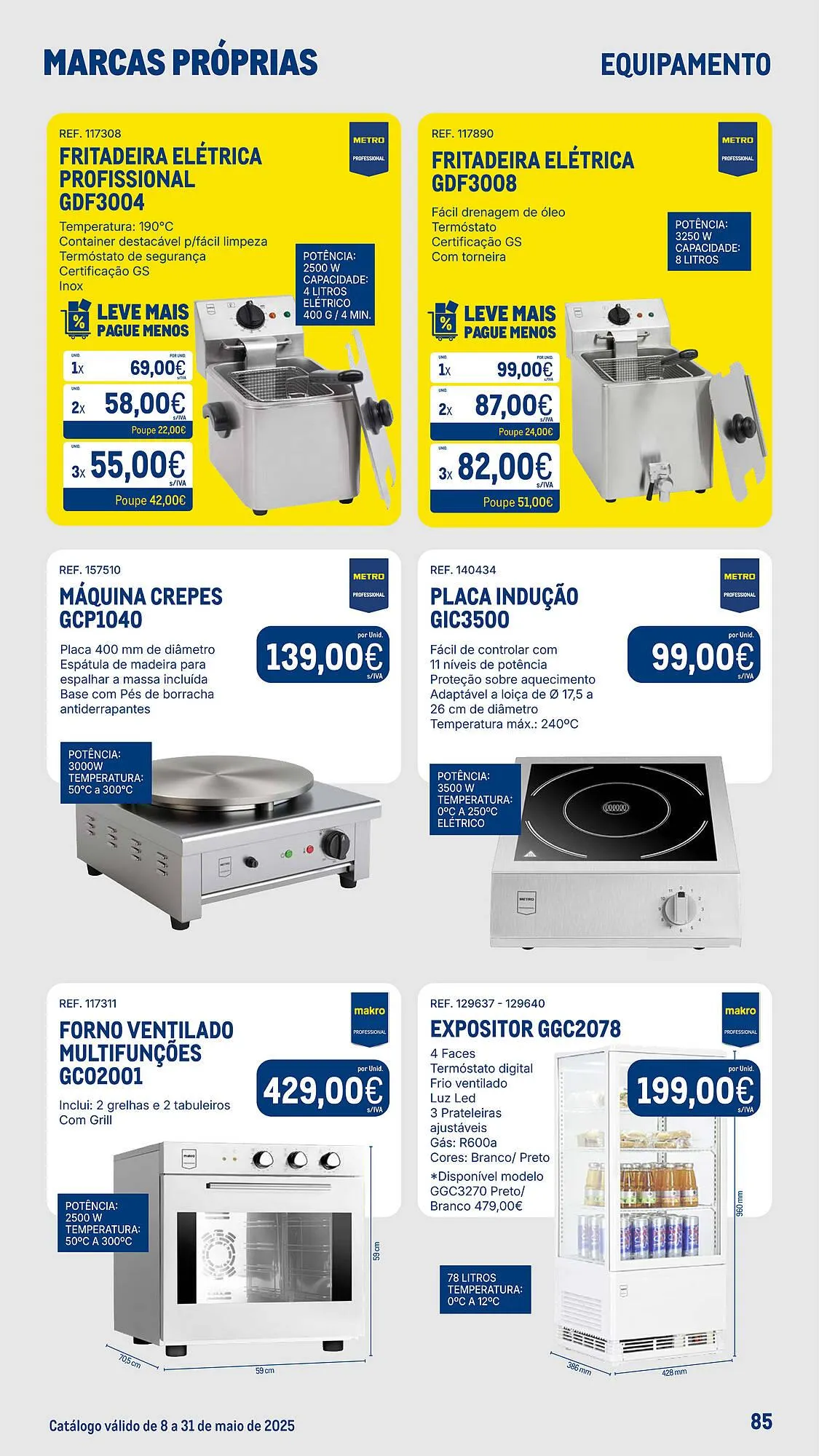 Folheto Folheto Makro de 8 de maio até 31 de maio 2025 - Pagina 85