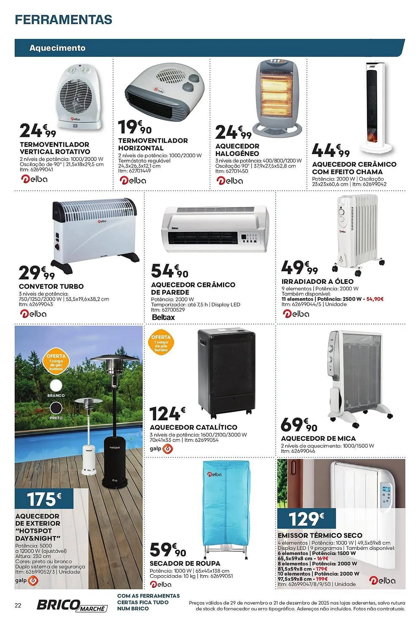 Folheto Folheto Bricomarché de 29 de novembro até 21 de dezembro 2025 - Pagina 22