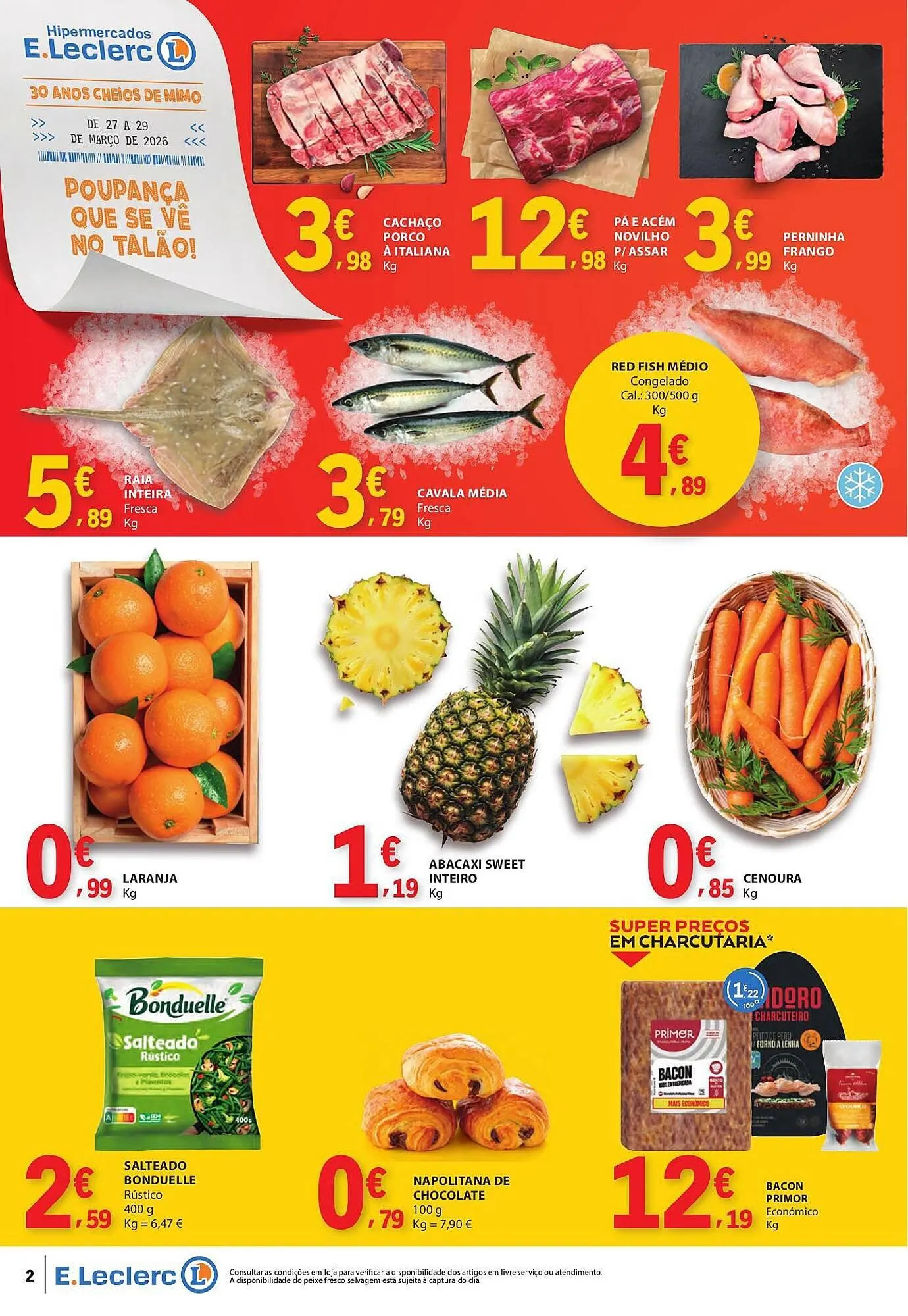 Folheto Folheto E.Leclerc de 27 de março até 29 de março 2026 - Pagina 2