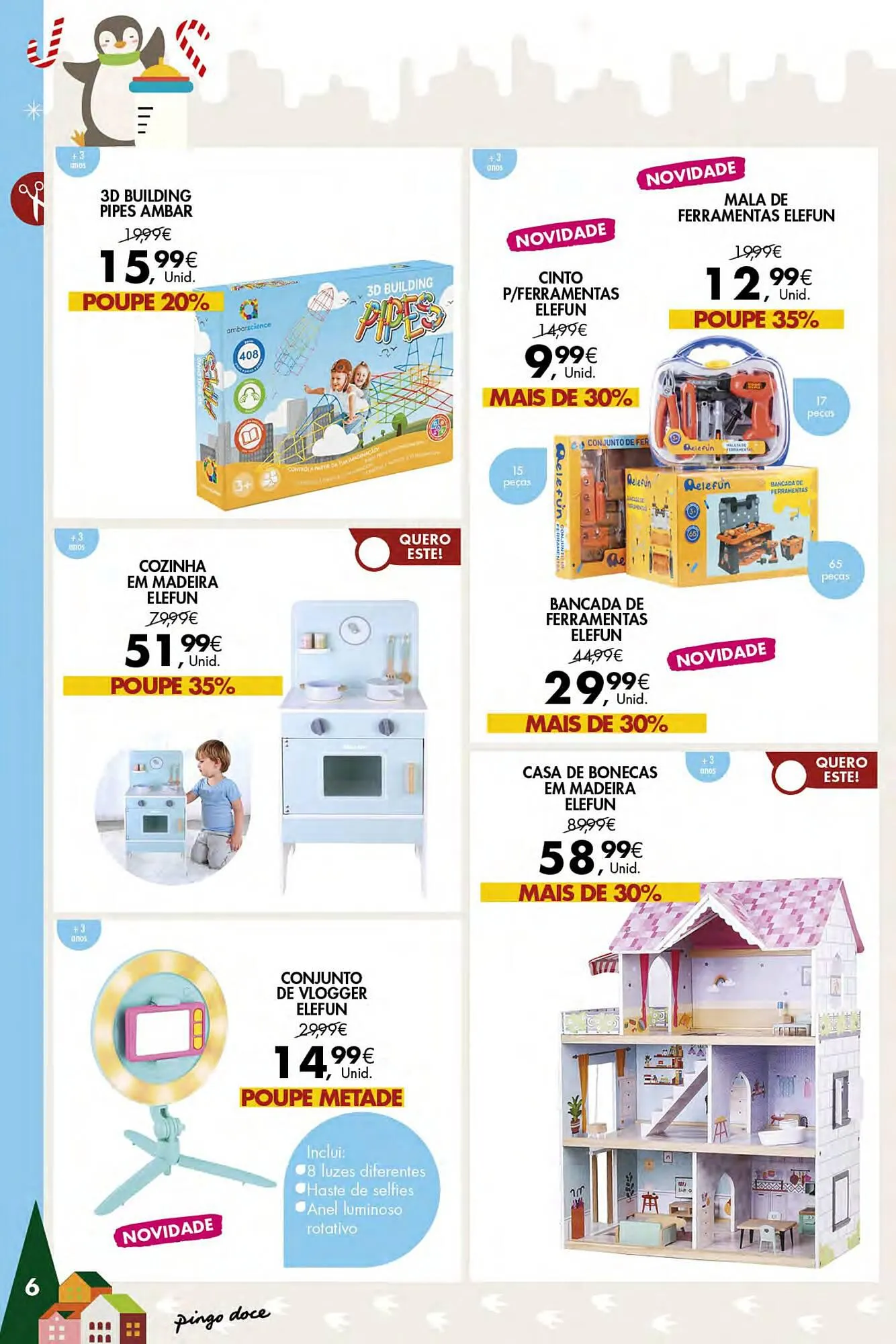 Folheto Folheto Pingo Doce de 16 de novembro até 24 de dezembro 2023 - Pagina 6
