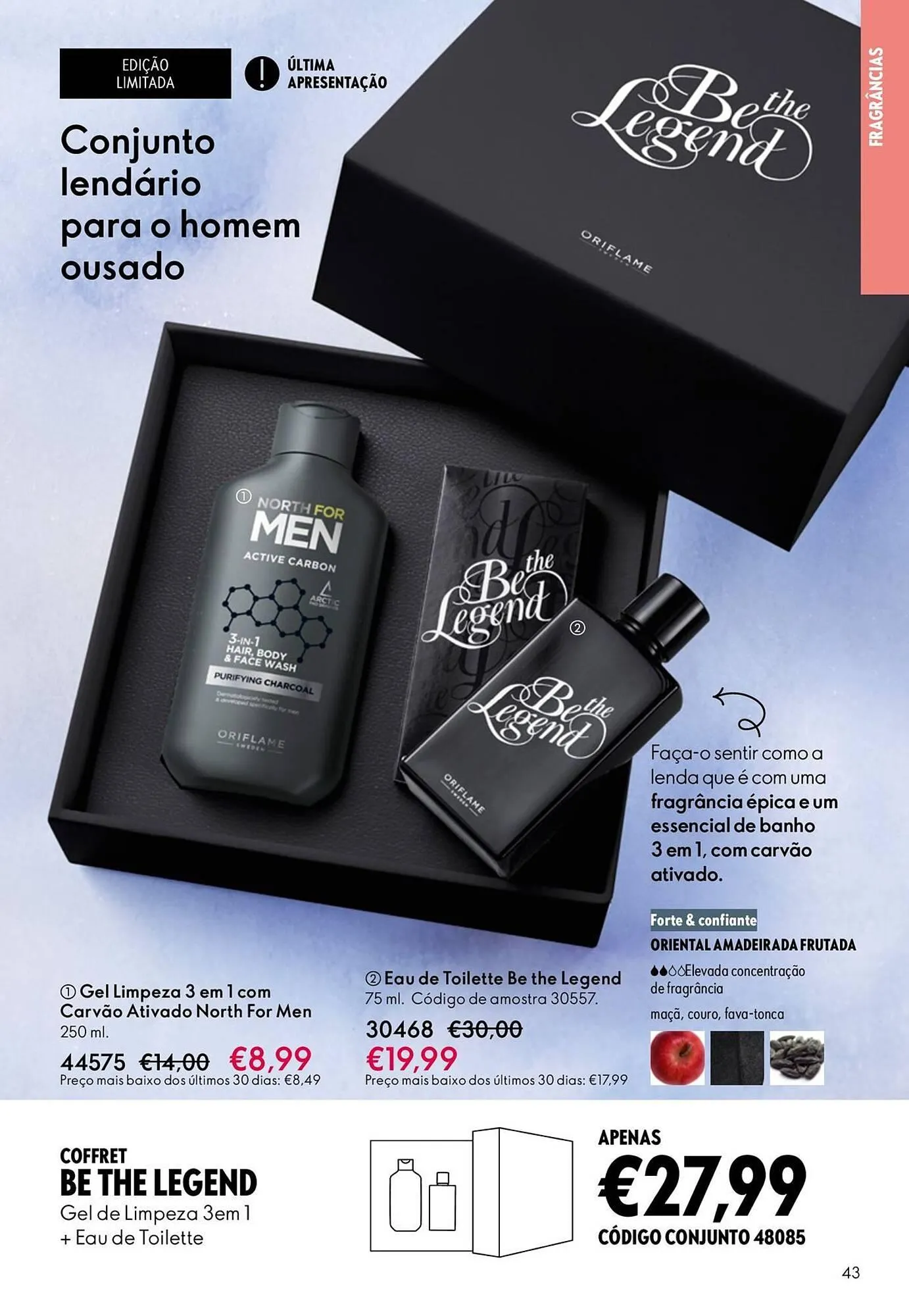Folheto Catálogo Oriflame de 21 de janeiro até 10 de fevereiro 2026 - Pagina 43