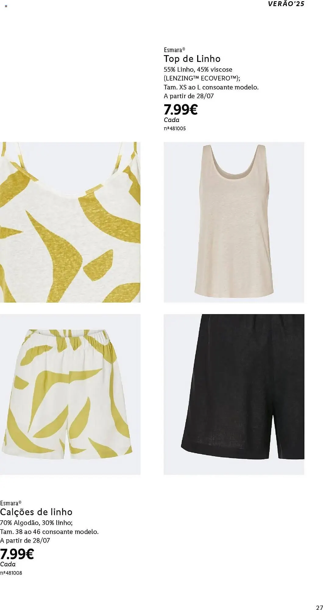 Folheto Folheto Lidl de 2 de junho até 18 de agosto 2025 - Pagina 27