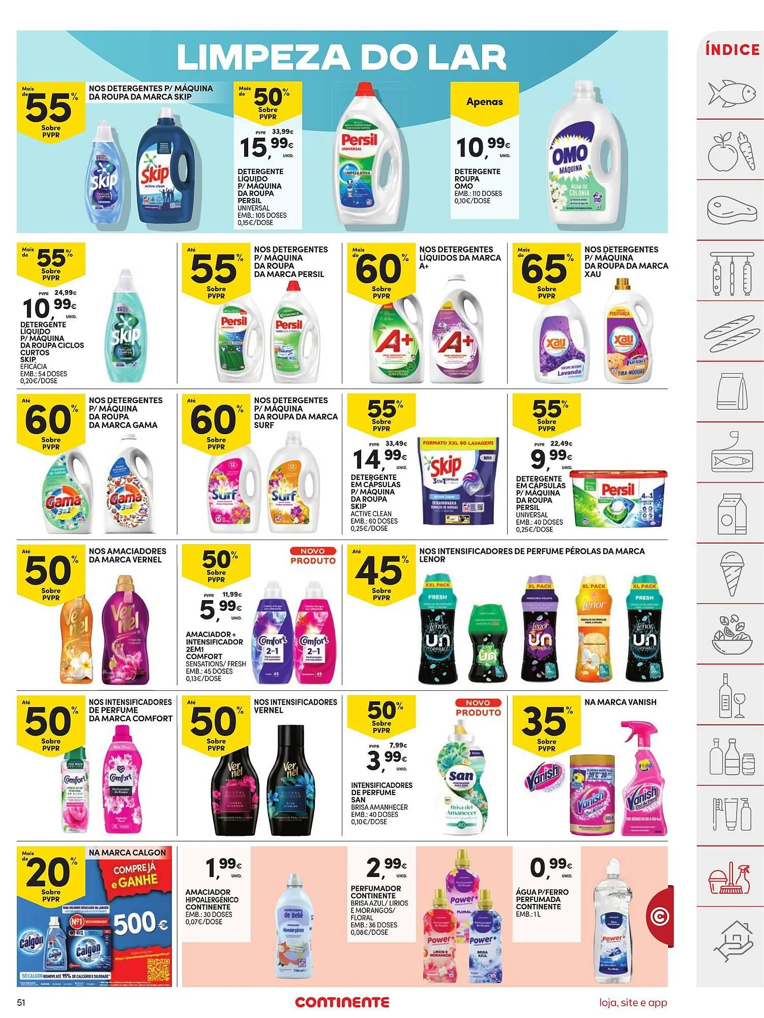 Folheto Folheto Continente de 31 de março até 6 de abril 2026 - Pagina 51