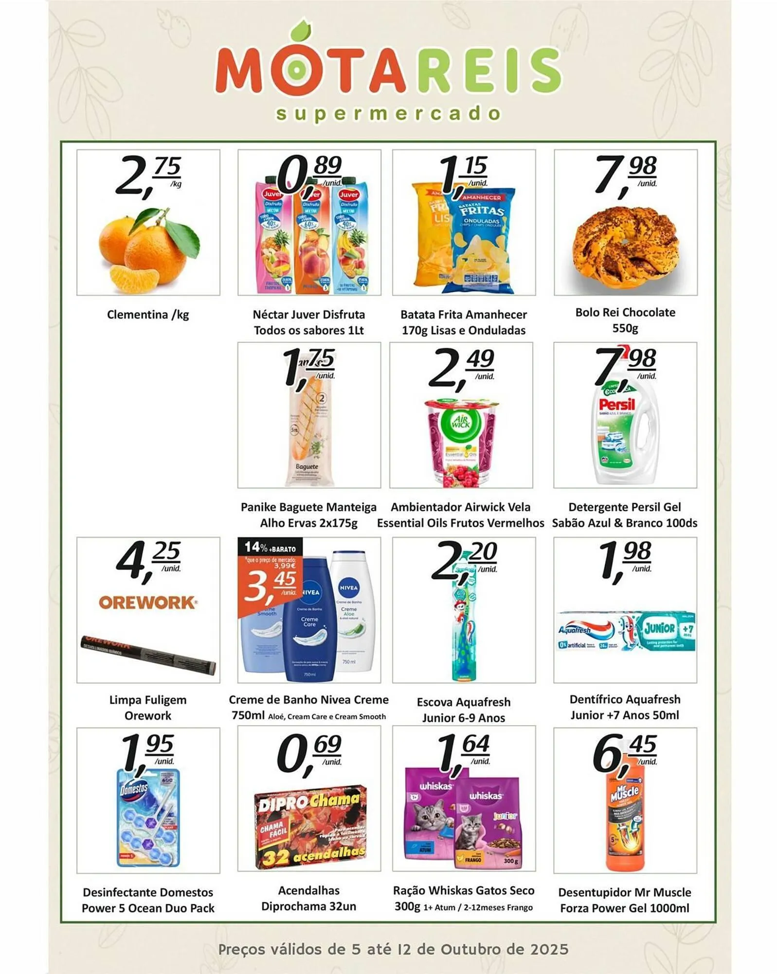 Folheto Mota Reis - 1