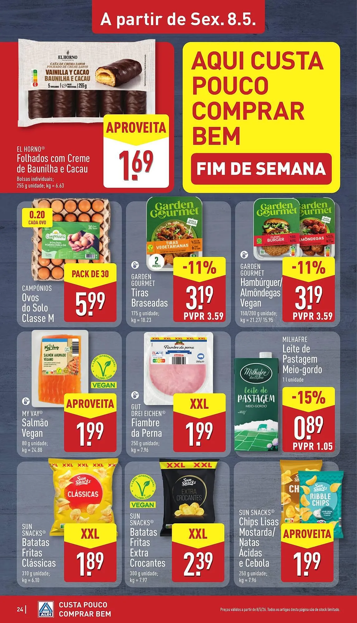 Folheto Folheto ALDI de 4 de maio até 10 de maio 2026 - Pagina 24