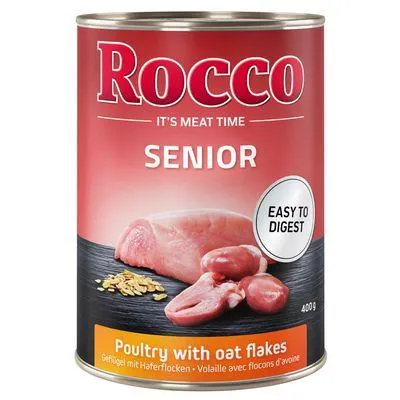 Rocco Senior 6 x 400 g comida húmida para cães a preço especial!