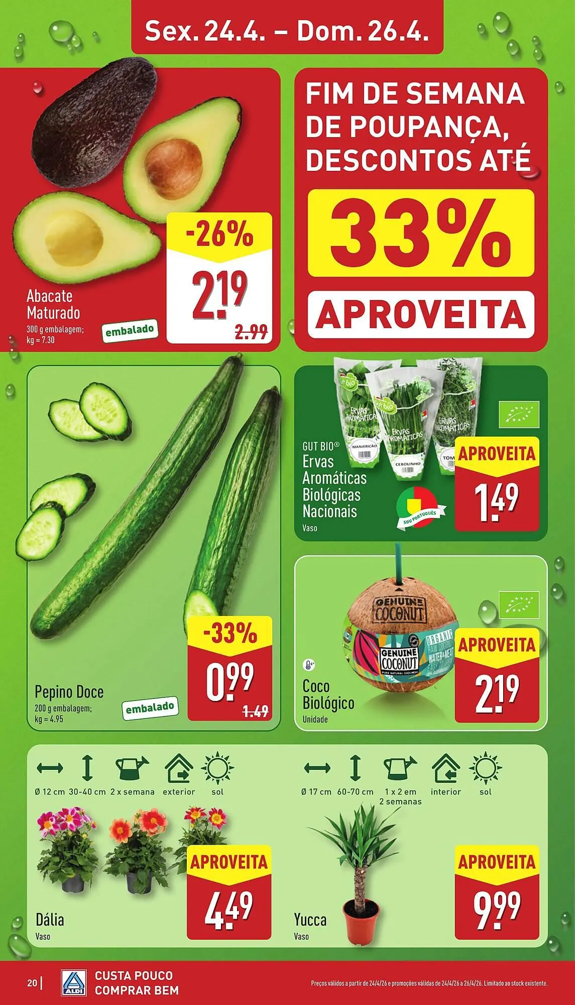 Folheto Folheto ALDI de 20 de abril até 26 de abril 2026 - Pagina 20