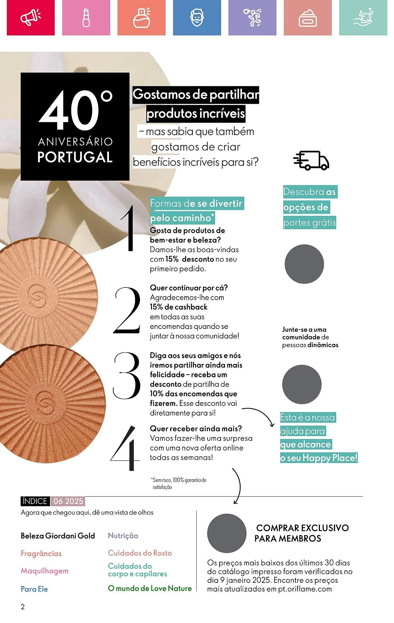 Folheto Folheto Oriflame de 13 de abril até 3 de maio 2025 - Pagina 2