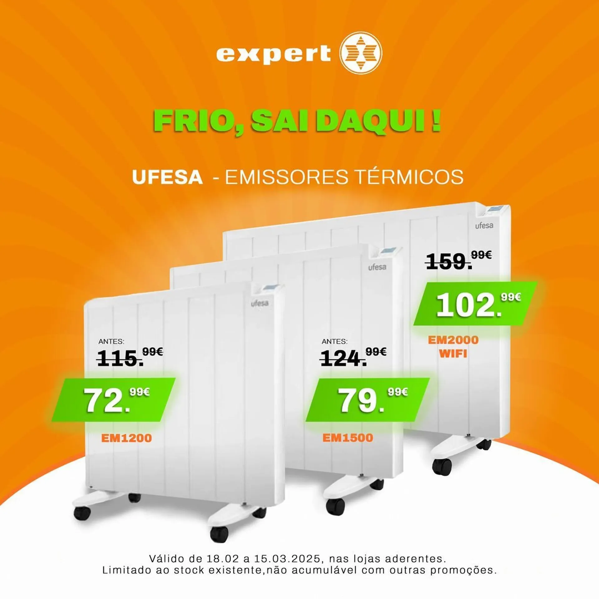 Folheto Folheto Expert de 18 de fevereiro até 15 de março 2025 - Pagina 1