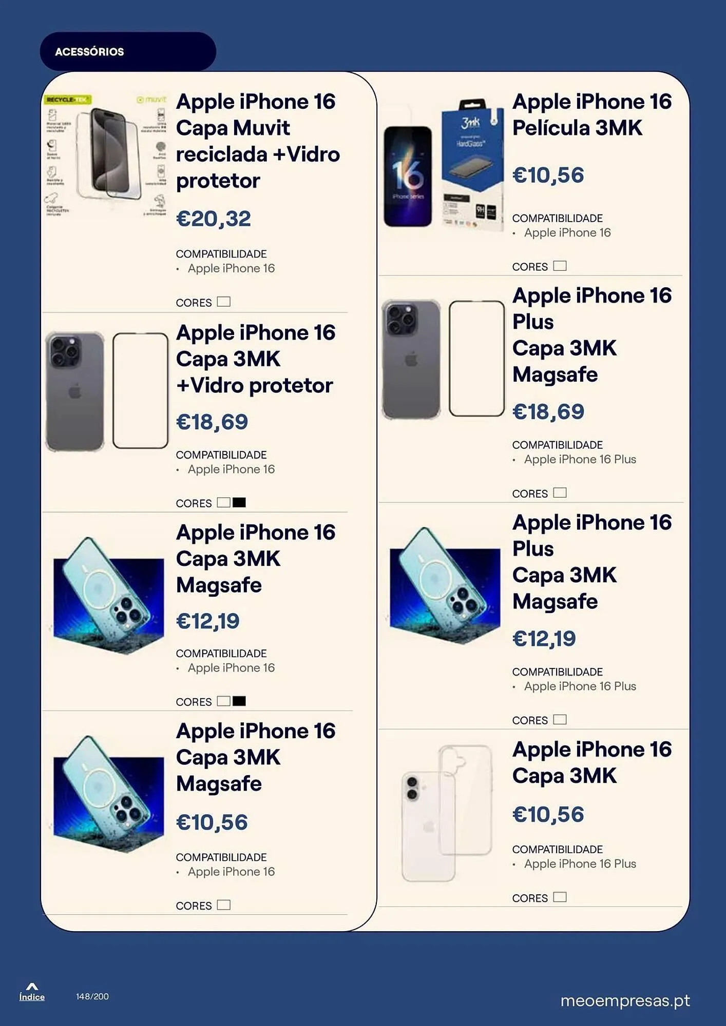 Folheto Catálogo MEO de 25 de setembro até 30 de setembro 2025 - Pagina 148