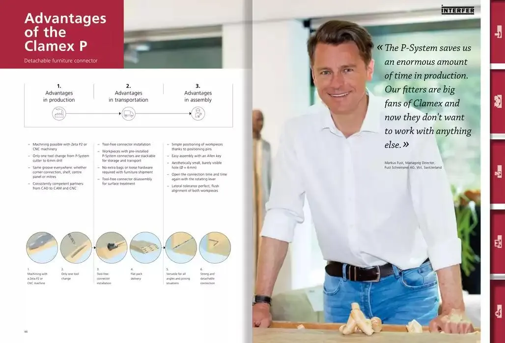 Folheto Novo! Catálogo Lamello 2025 de 6 de dezembro até 31 de dezembro 2025 - Pagina 23
