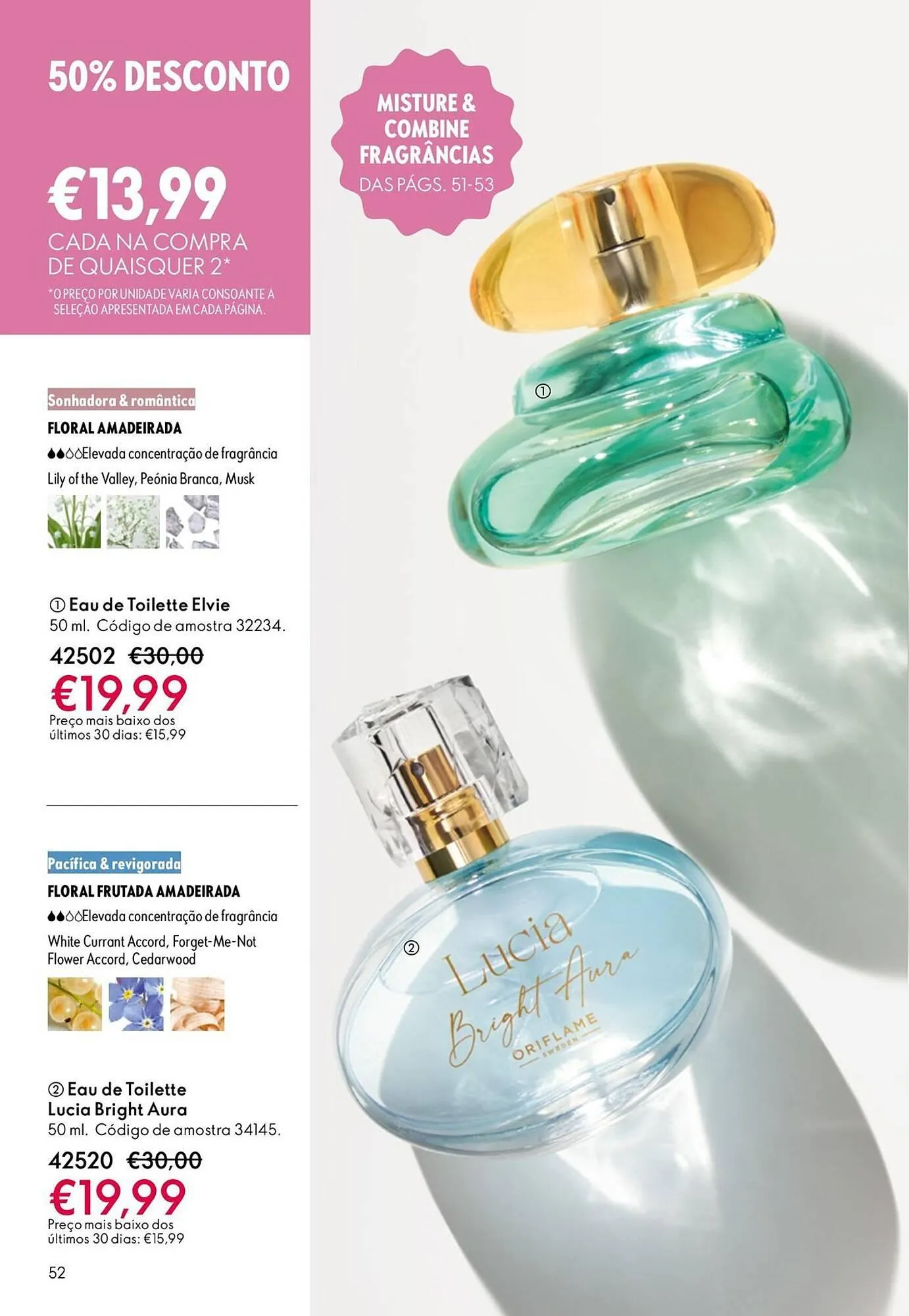Folheto Catálogo Oriflame de 6 de maio até 26 de maio 2026 - Pagina 52