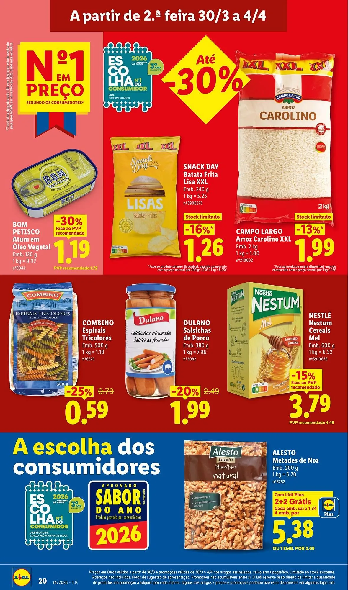 Folheto Folheto Lidl de 30 de março até 4 de abril 2026 - Pagina 20