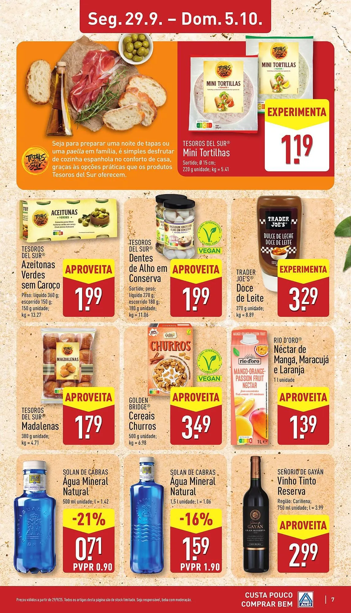 Folheto Folheto ALDI de 29 de setembro até 5 de outubro 2025 - Pagina 7