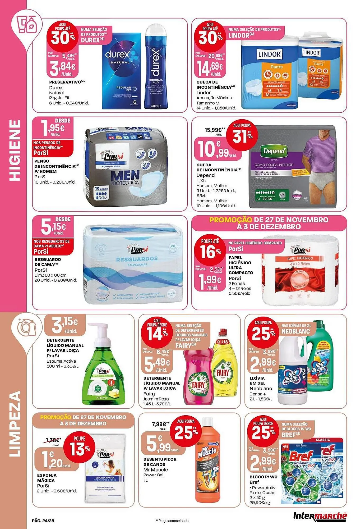 Folheto Folheto Intermarché de 27 de novembro até 3 de dezembro 2025 - Pagina 24