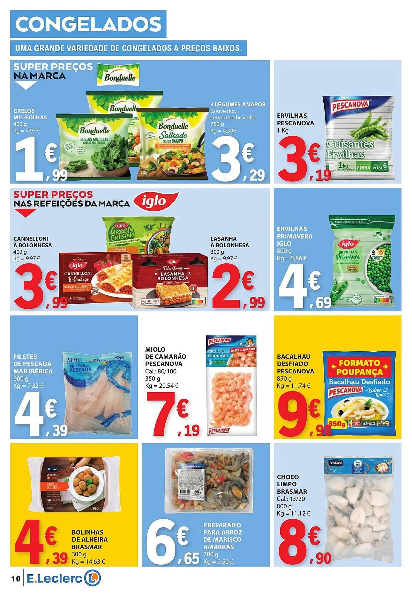 Folheto Folheto E.Leclerc de 22 de janeiro até 28 de janeiro 2026 - Pagina 10