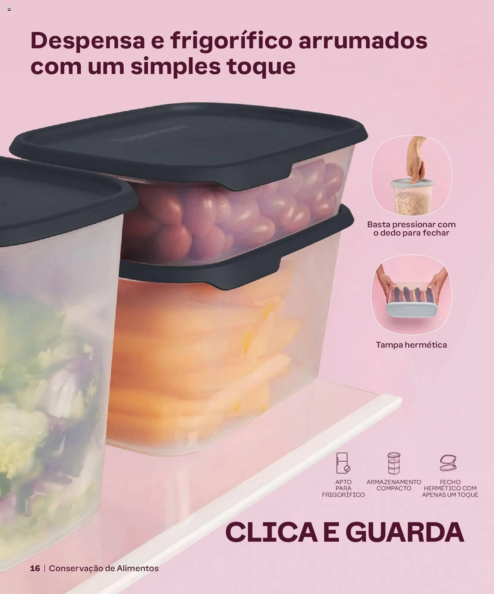 Folheto Folheto Tupperware de 5 de março até 31 de agosto 2024 - Pagina 16