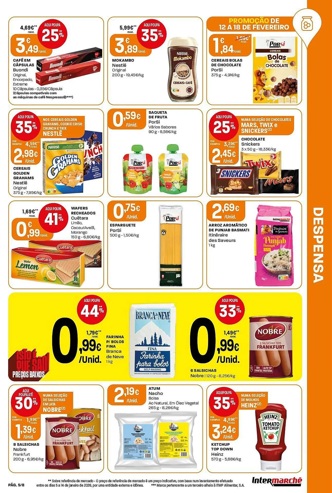 Folheto Folheto Intermarché de 12 de fevereiro até 18 de fevereiro 2026 - Pagina 5