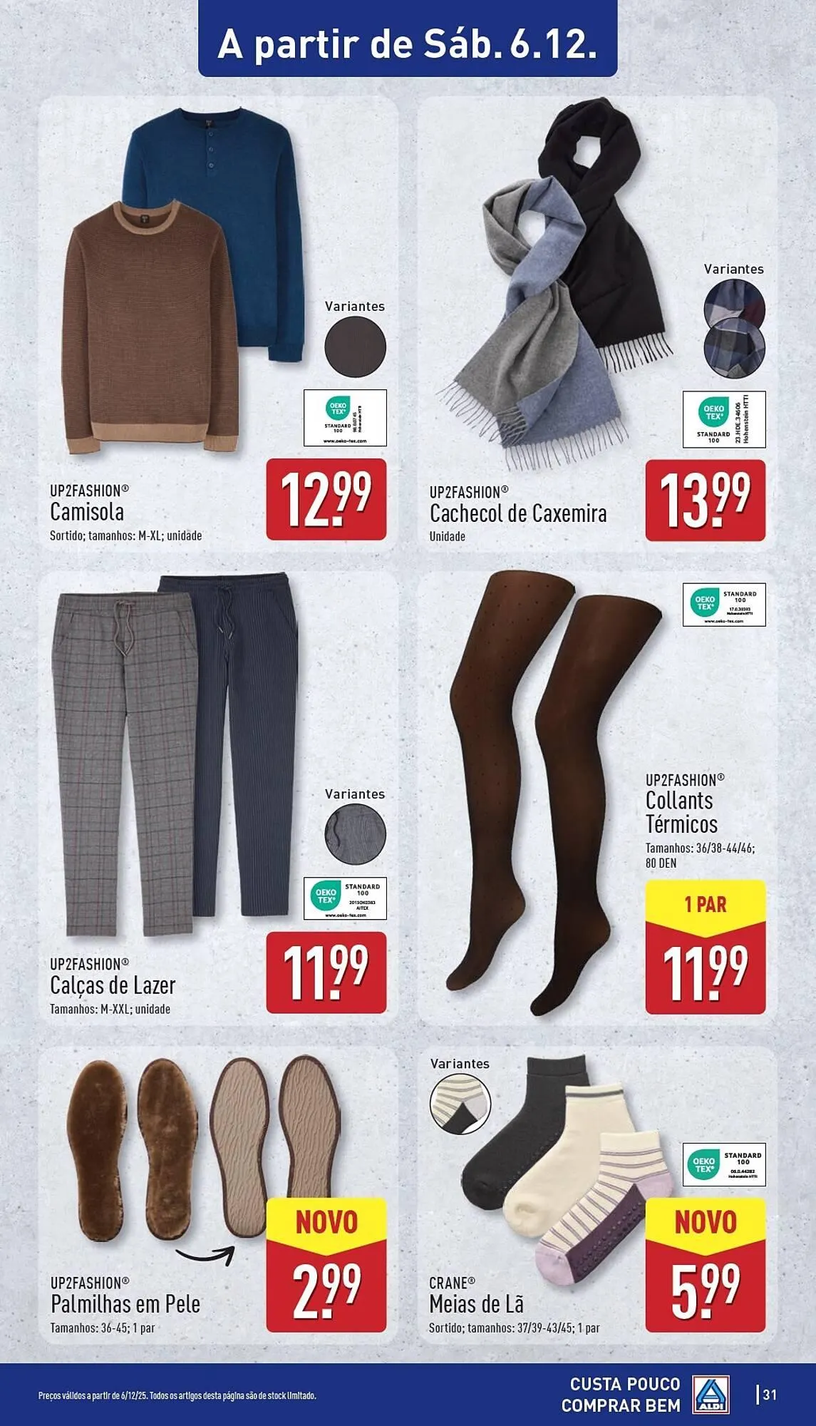 Folheto Folheto ALDI de 1 de dezembro até 7 de dezembro 2025 - Pagina 31
